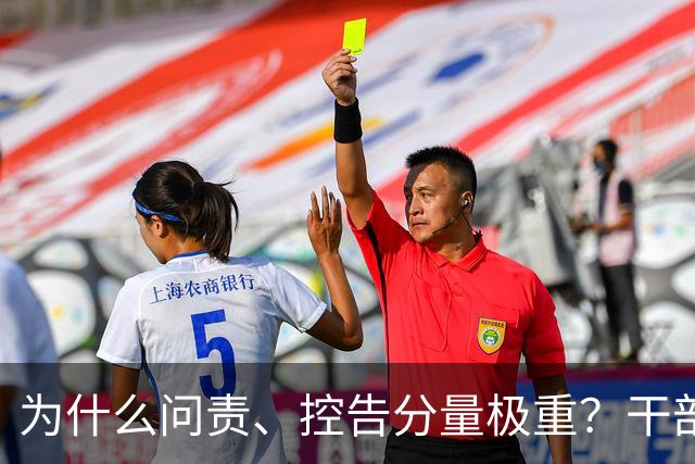 为什么问责、控告分量极重？干部必须守住的红线